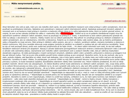 Hacker spam...
